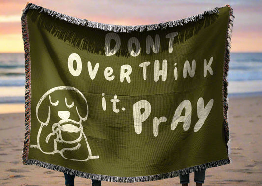 PRAY WOVEN BLANKET