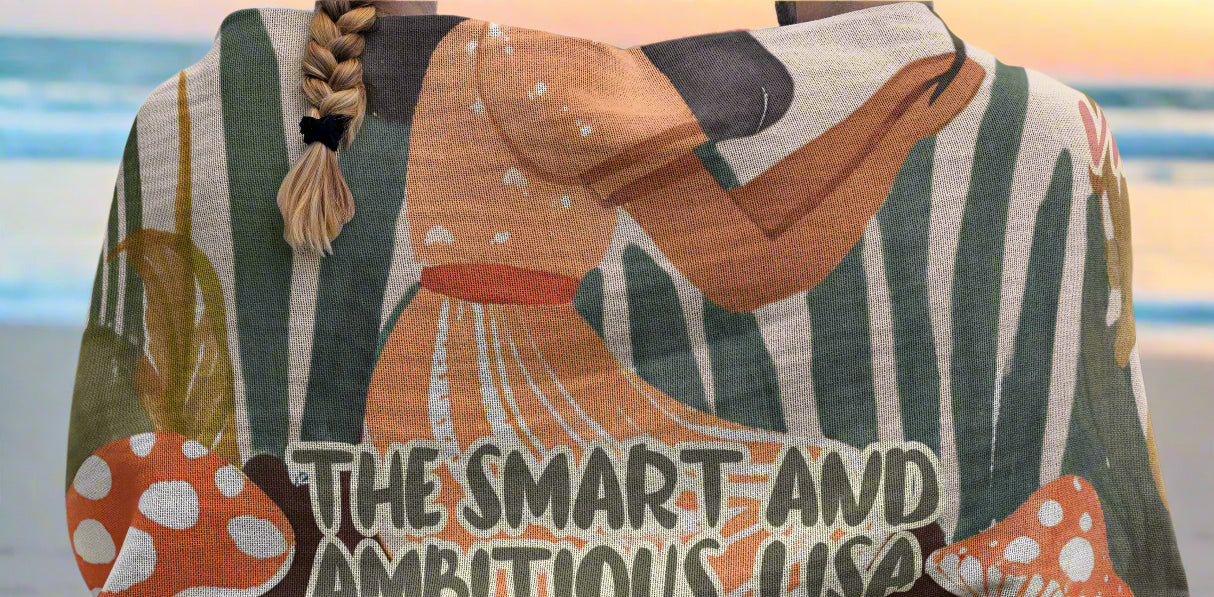 PERSONALIZED SMART WOMEN WOVEN BLANKET